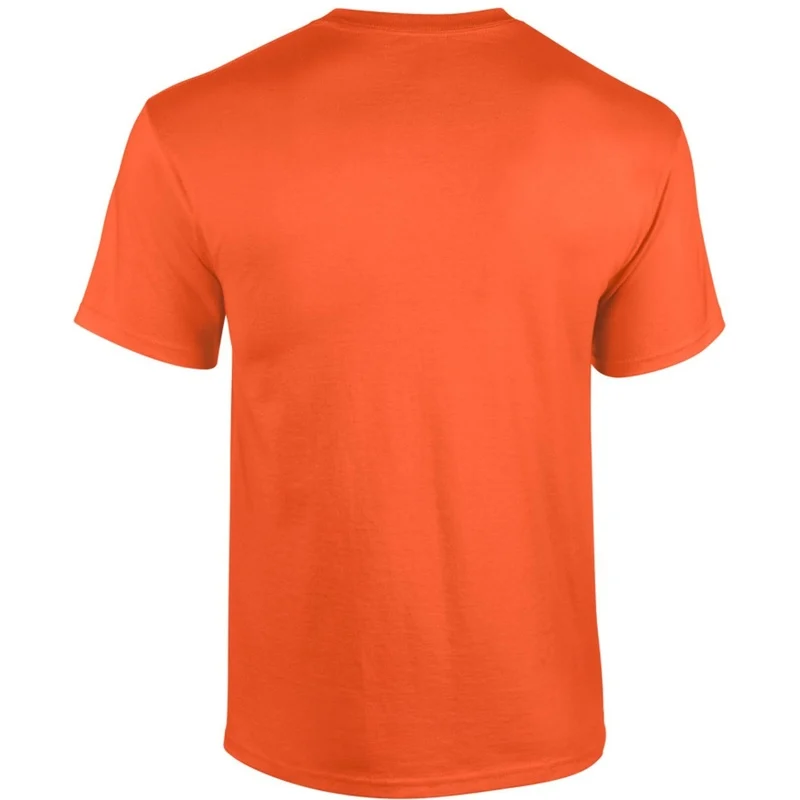  Camiseta Básica De Manga Corta Gildan zwaar katoen 100% Algodón Gordo