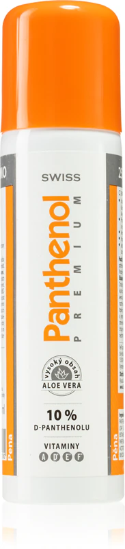 Upokojujúca pena so švajčiarskym panthenolom 10 % PREMIUM