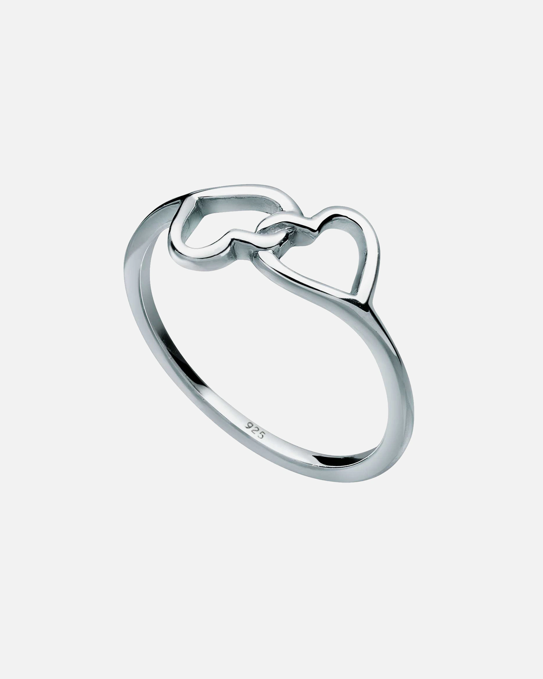 Elli Femmes symbole de cœur relié en argent sterling 925