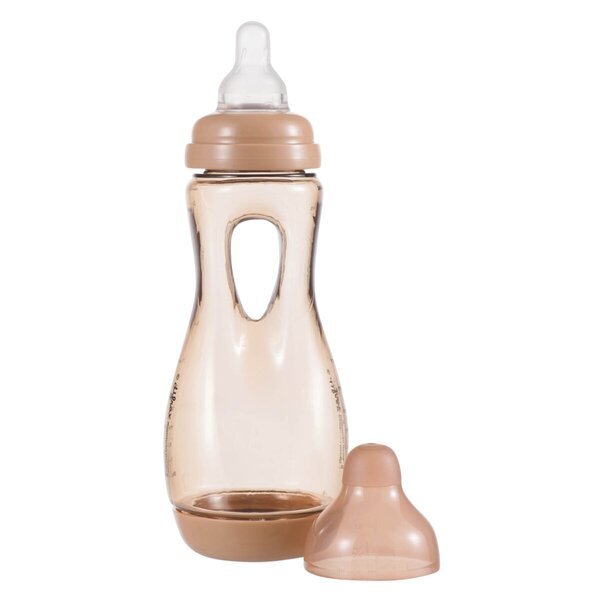 Difrax boca s ručkom, narančasta, 240ml