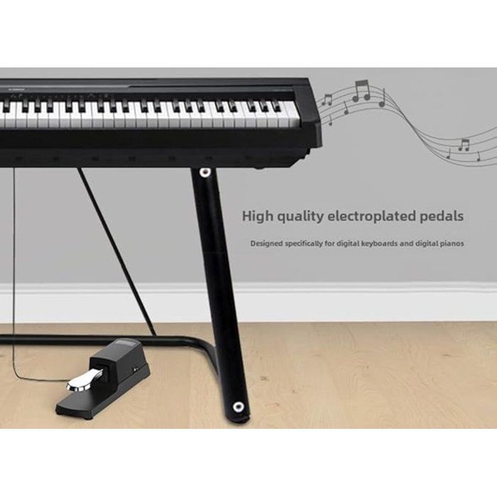 Sustain pedal for keyboards - sustain pedal - universal sustain pedal - suitable for Boston sustain pedals