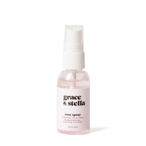 Grace & Stella - Růžový tonizující sprej na obličej - veganský - 30 ml