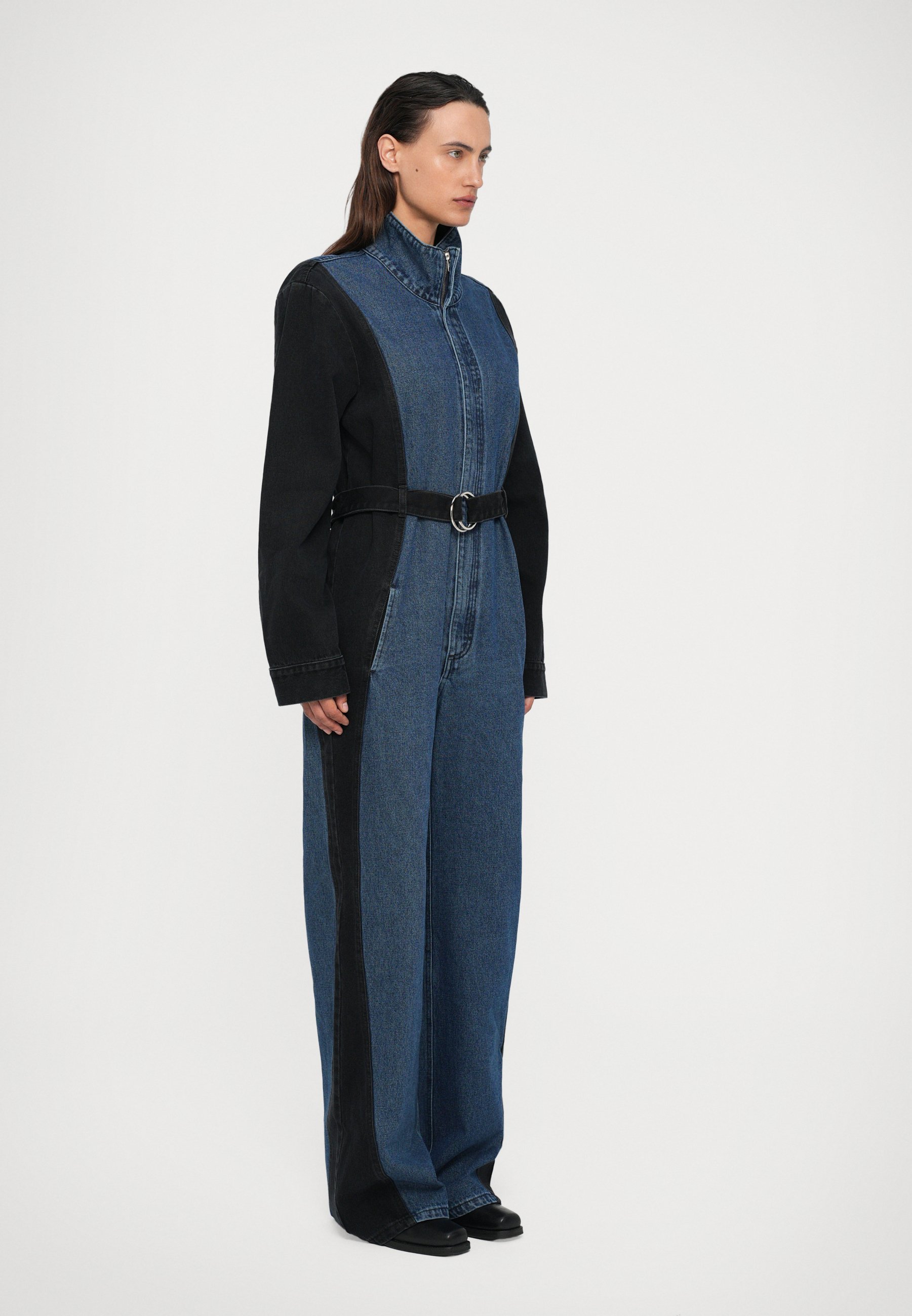Combinaison Ksenia Schnaider PHANTOM - bleu moyen/noir
