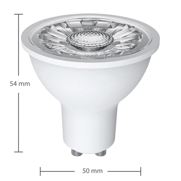 Becuri LED cu reflector GU10, set de 10