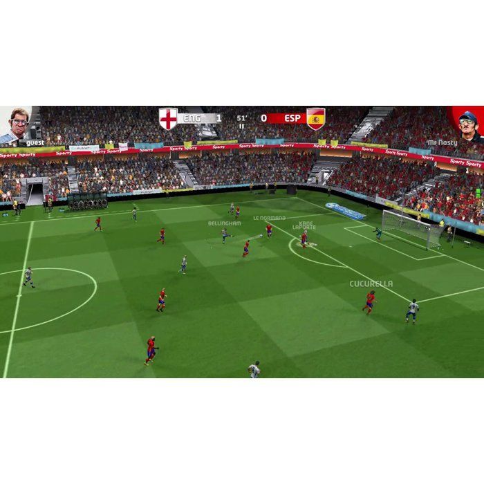 Sociable Soccer Champions Kit for Switch 1 & 2 + Ball Grips - Nintendo Switch Game