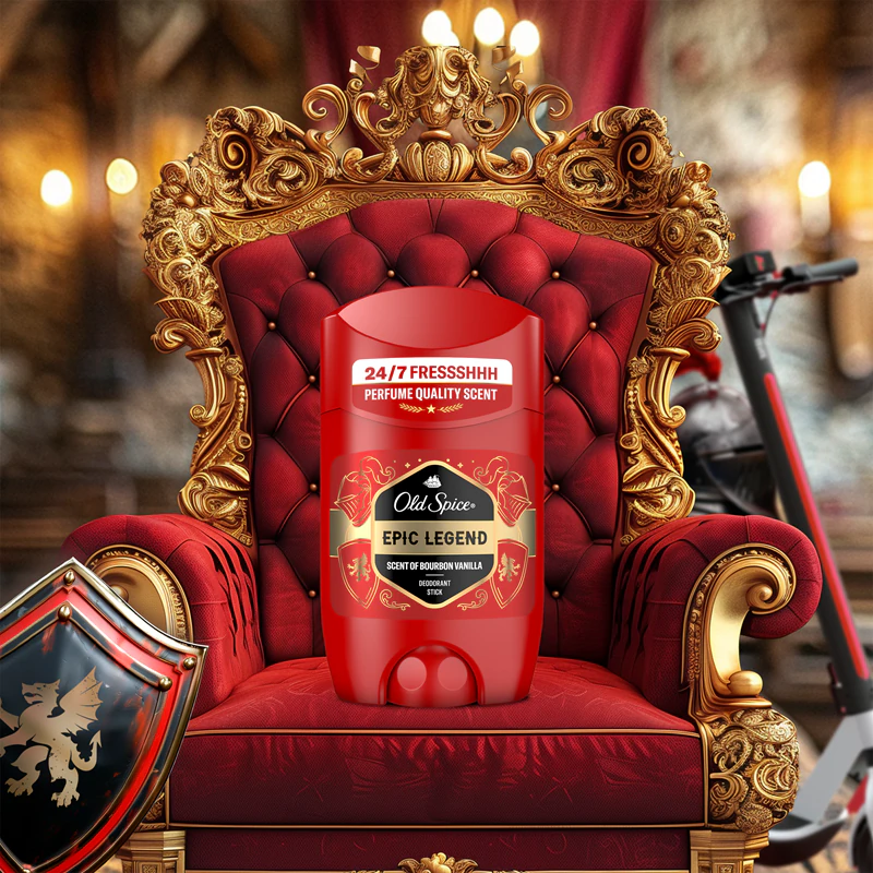 Desodorante em bastão Old Spice Epic Legend para homens