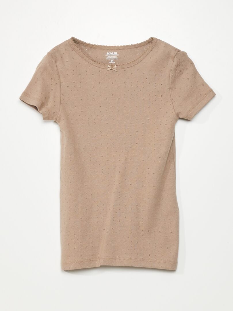 Set van 3 T-shirts - BEIGE