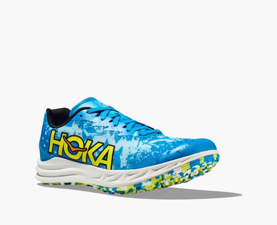 HOKA Crescendo XC Spikeless Diva Blau/Nachtkerze