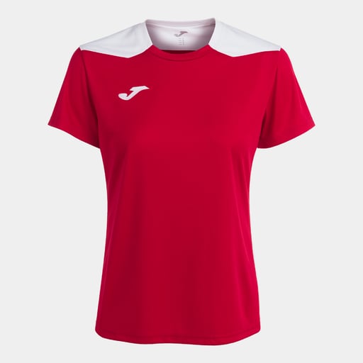 Camiseta Manga Corta Joma Championship Vi Rojo Blanco