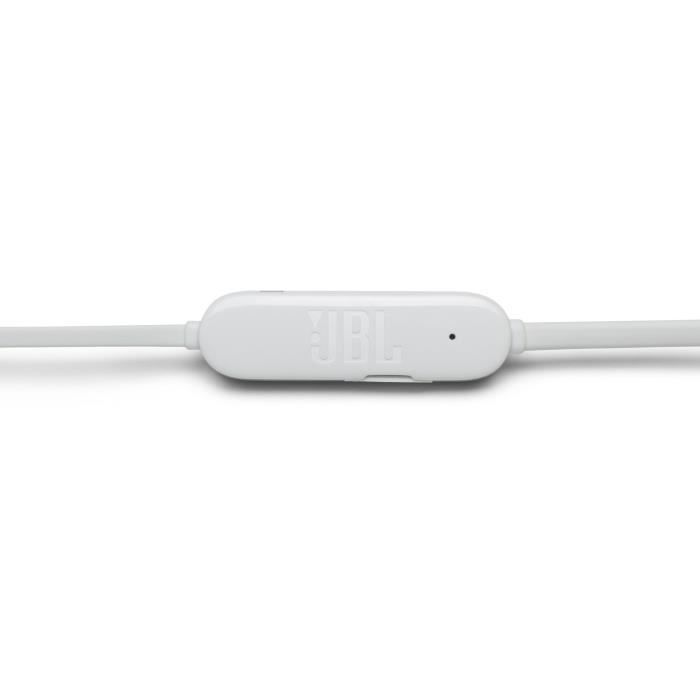 Auriculares inalámbricos JBL Tune 125BT - Intraurales - Sonido Pure Bass - Bluetooth 5.0 - 16 horas de autonomía - Blanco