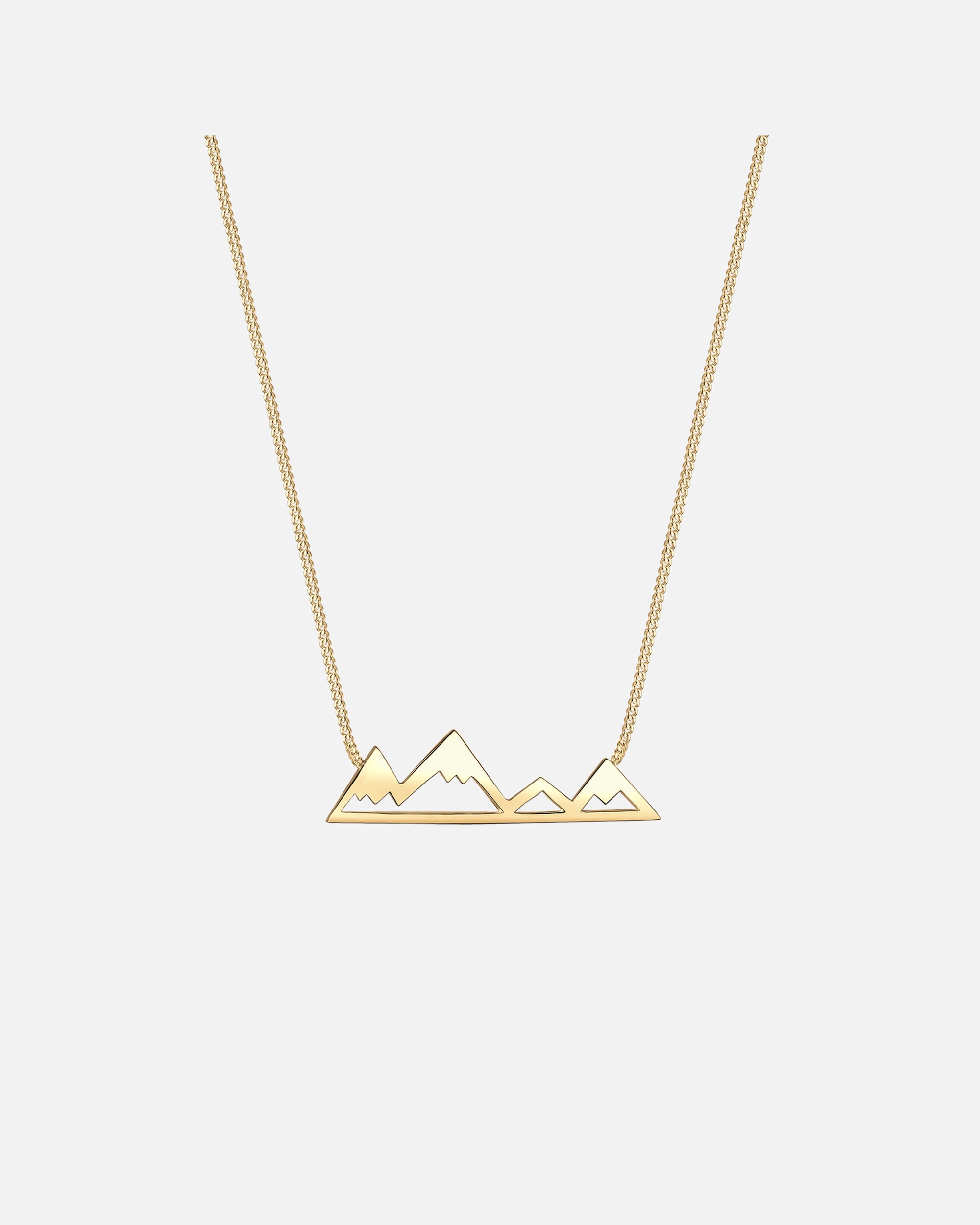 Elli Femme Pendentif Montagne Voyage en Argent Sterling 925