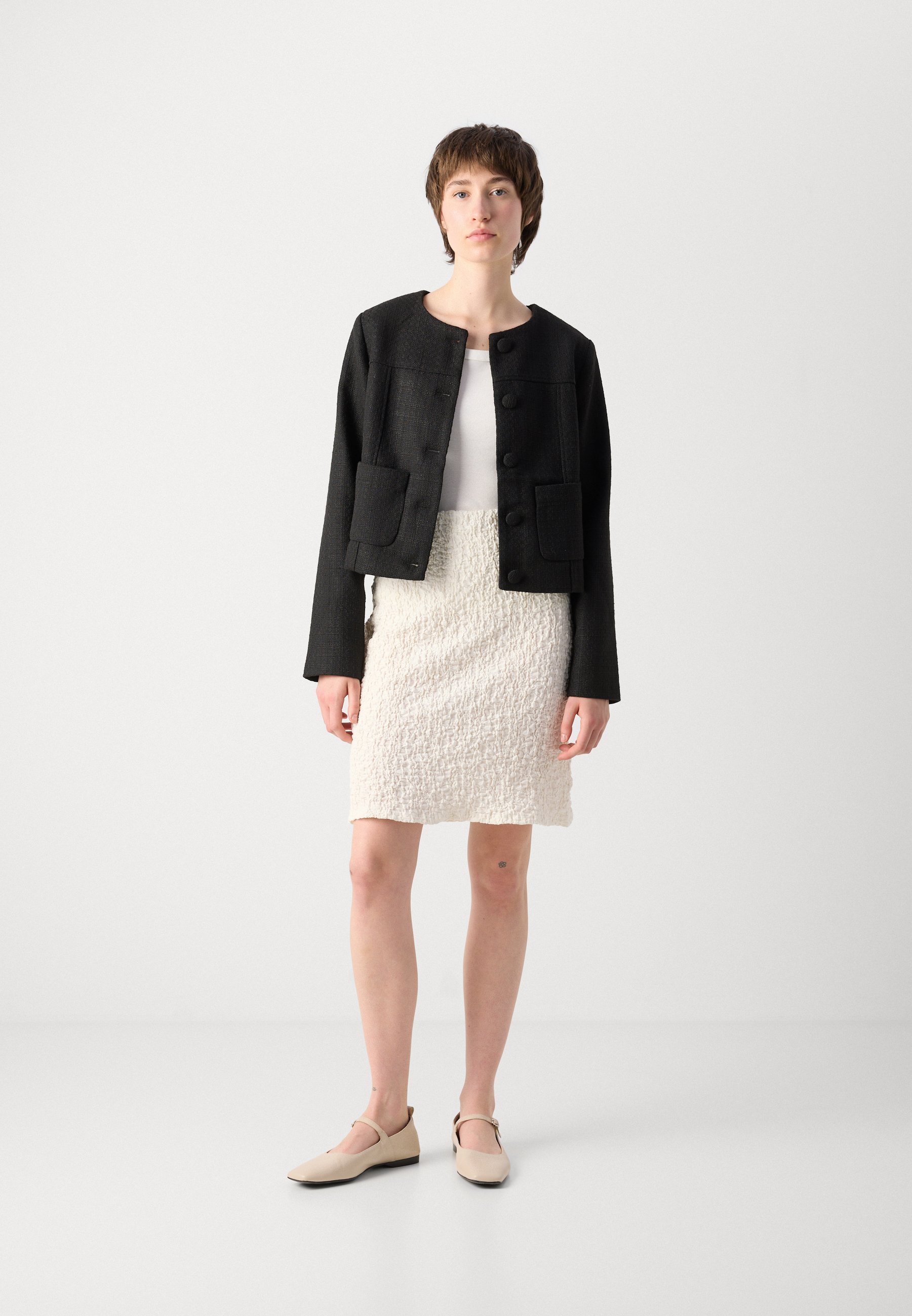 Lindex rok Myra - Nauwsluitende rok - gebroken wit