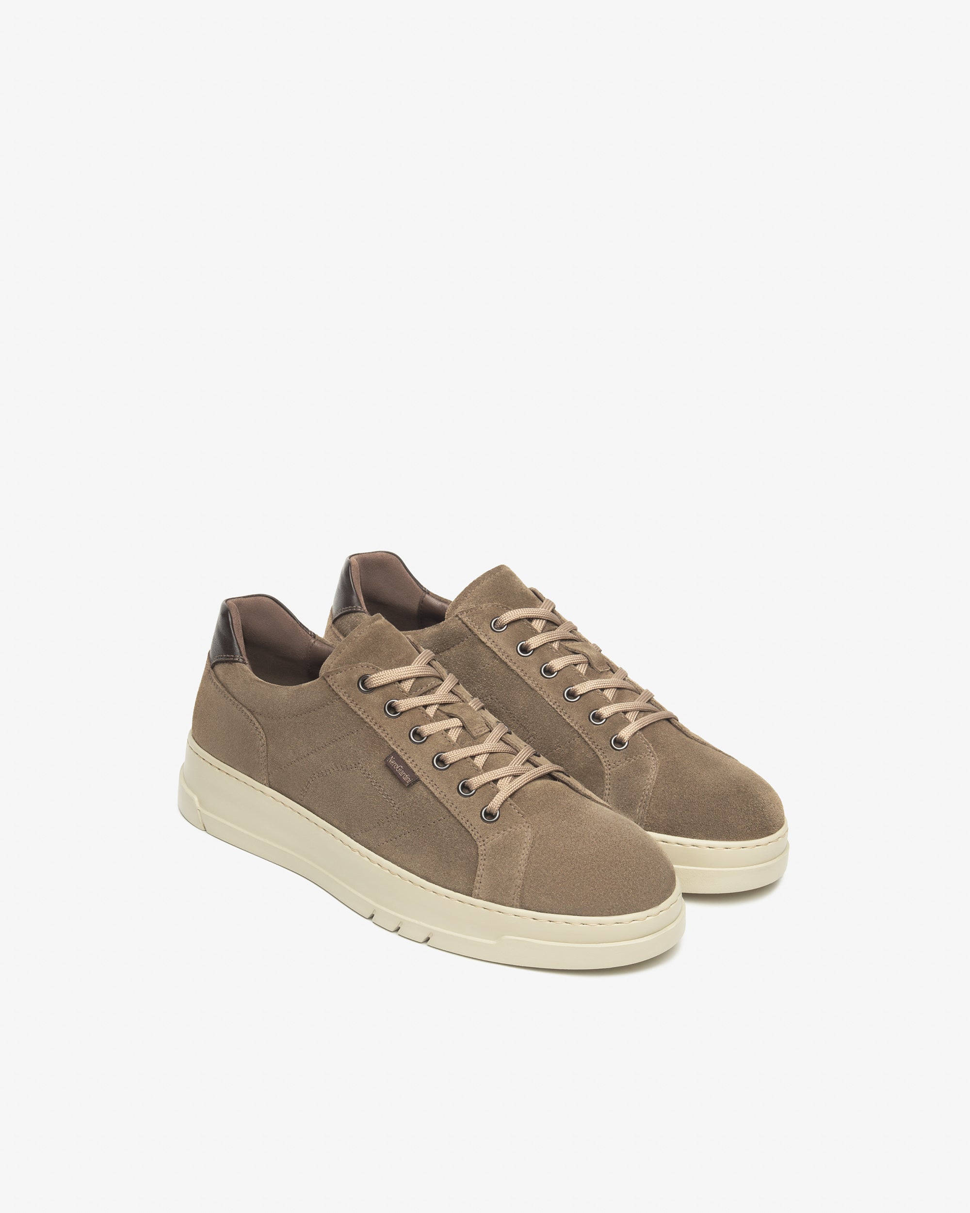 Sneakers Uomo in Camoscio e Pelle