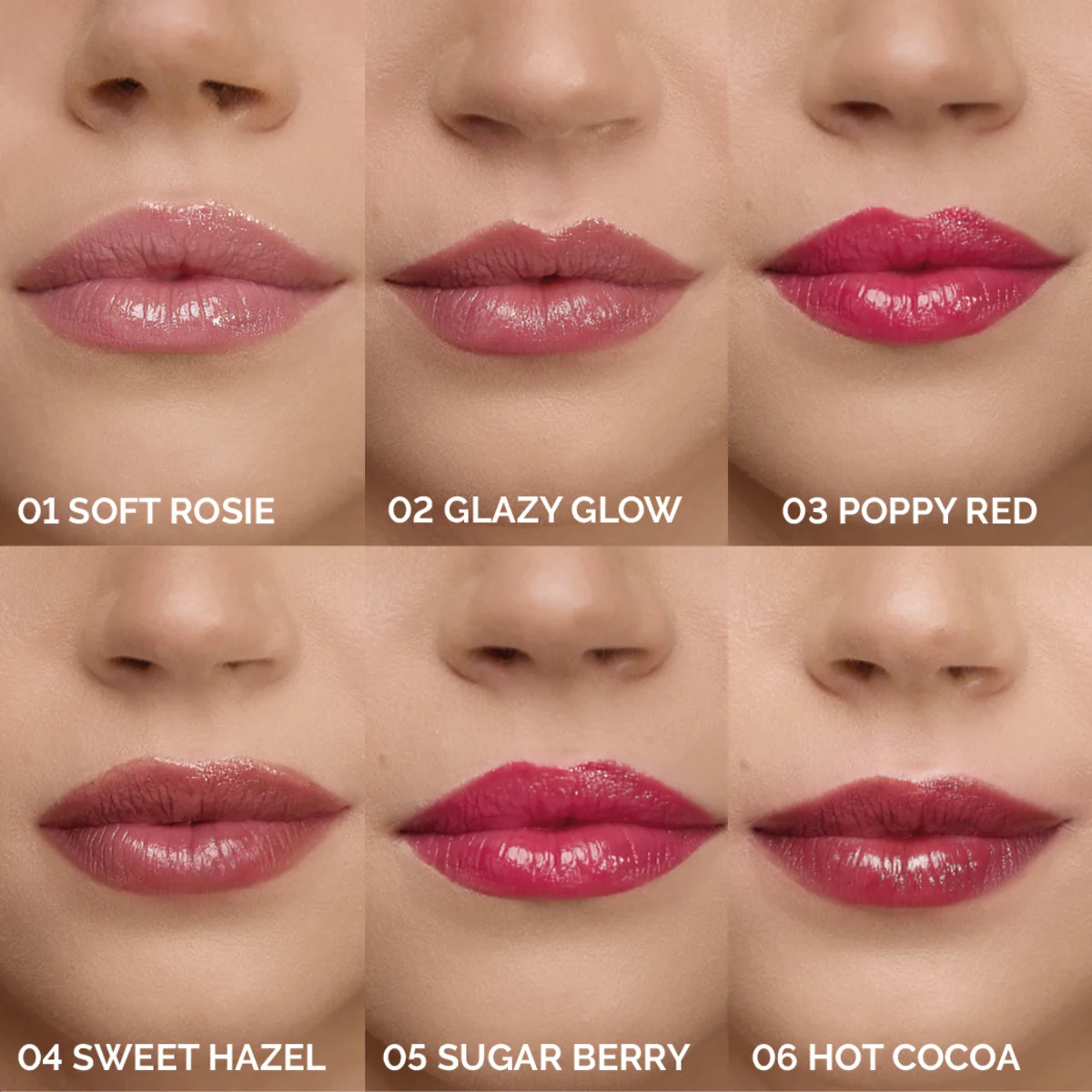 Labbra CLICK'N KISS - Rossetto brillante