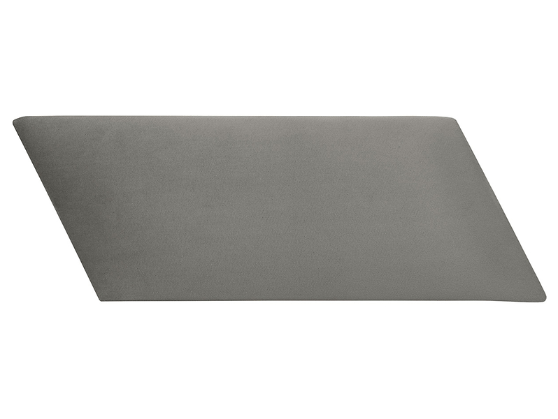 Panel tapicerowany równoległobok P 15x30 cm szary