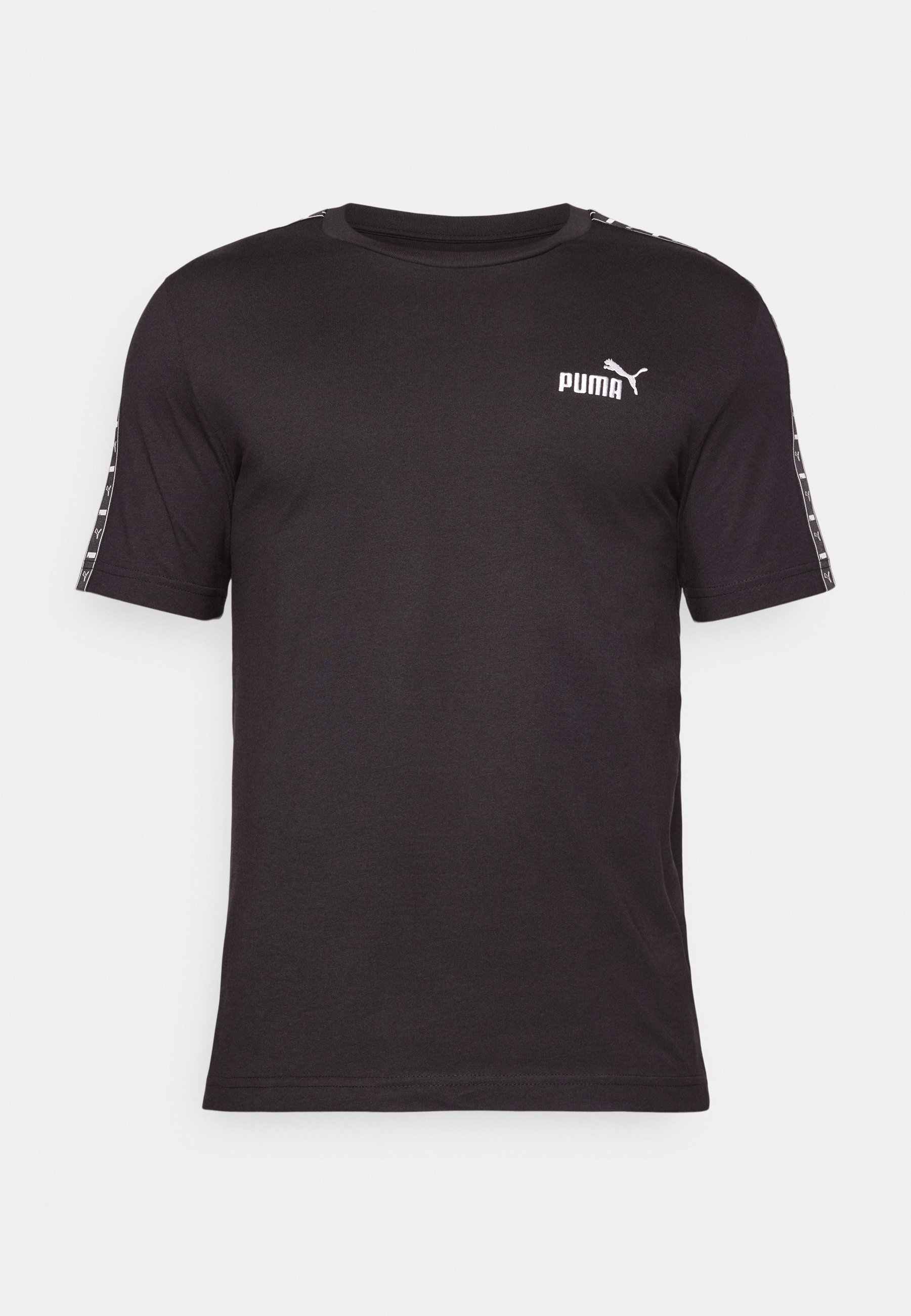 TAPE TEE - T-shirts med print - blackPuma