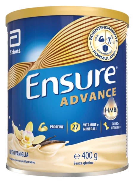 ENSURE Abbott Ensure Advance Vanille 400 g, supplément protéiné en poudre