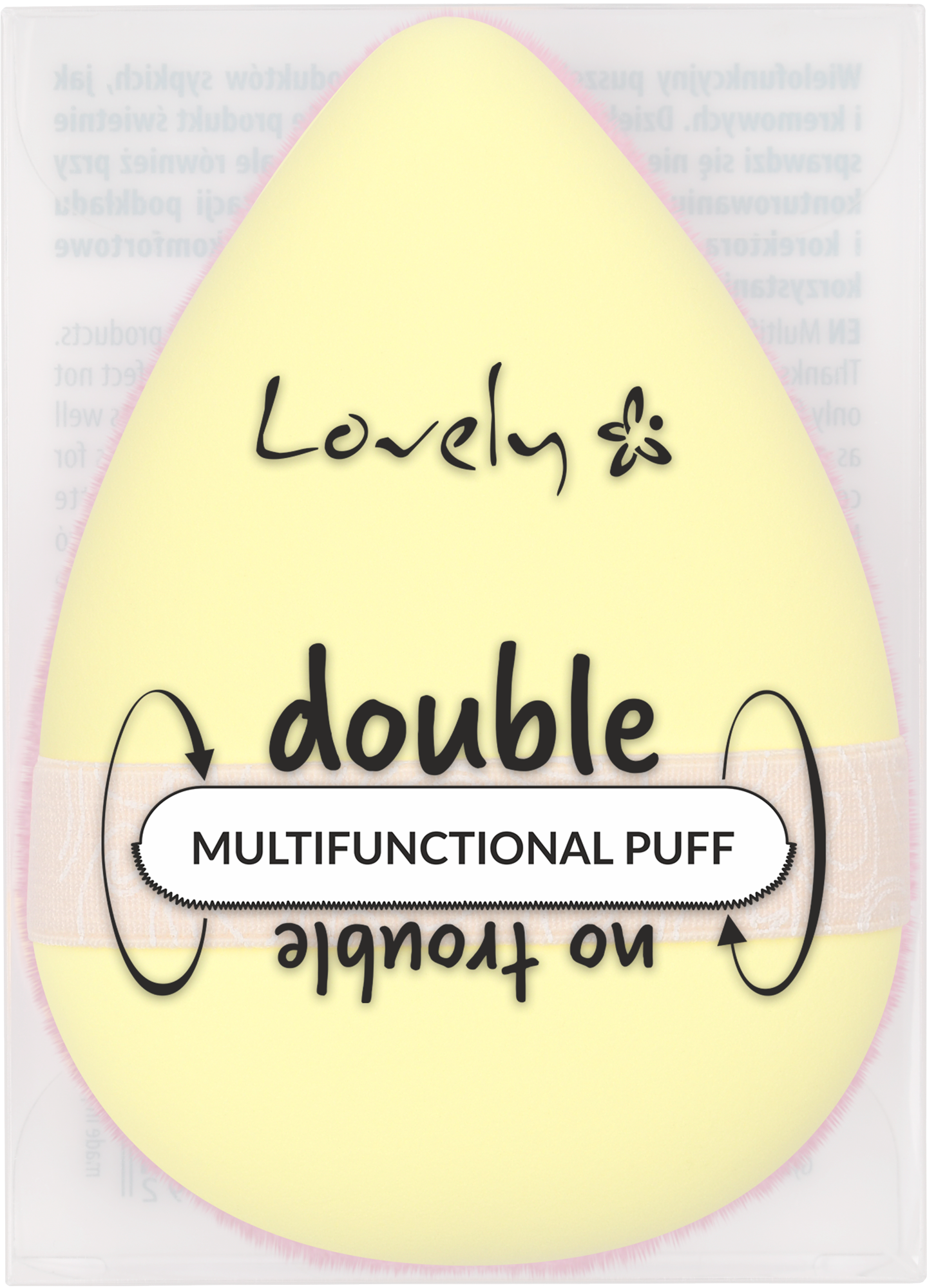 Мултифункционални двоструки сунђер за шминку без проблема Сунђери за шминку