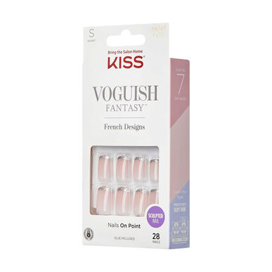 Kiss Voguish Short Squoval Bisous tekokynnet 1 un 1 un