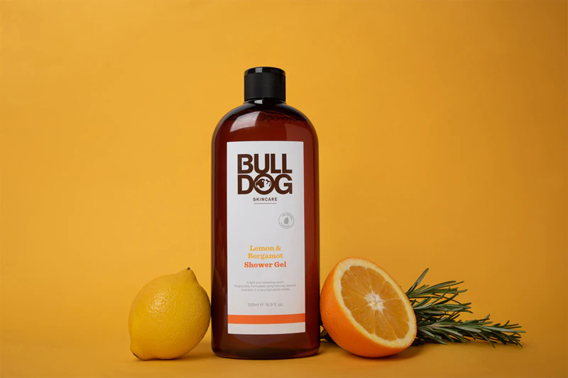 Gel de banho Bulldog Limão e Bergamota para homens