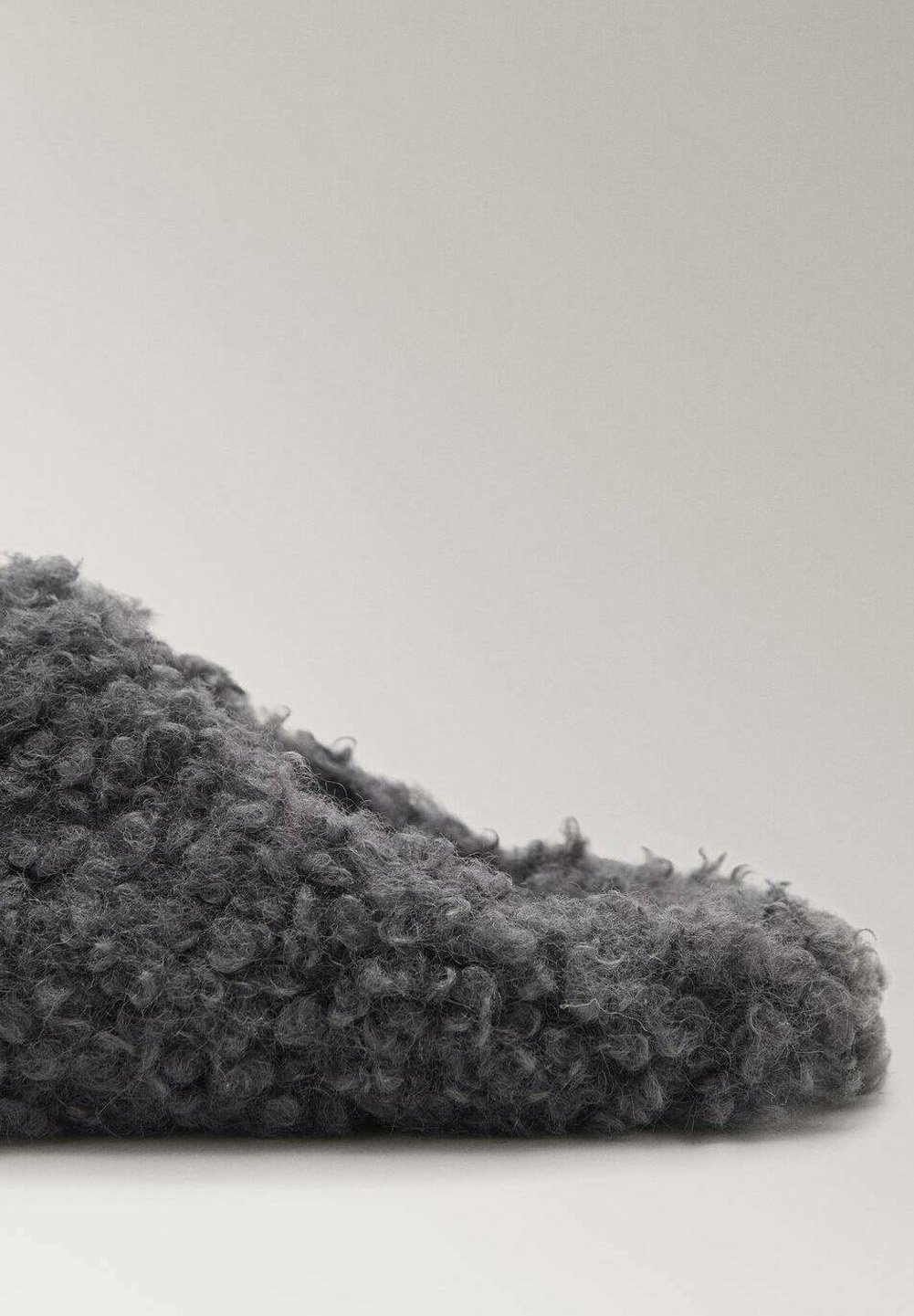Mango slippers - grijs