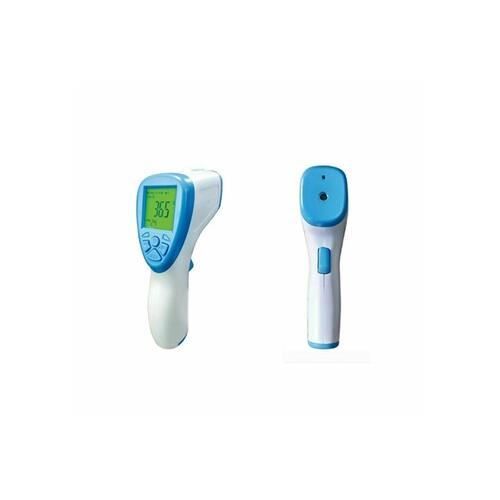 Thermomètre Frontal sans contact, Thermometre Adulte avec Alerte Fièvre, Thermometre Infrarouge et auriculaire avec Fonction Mémoire