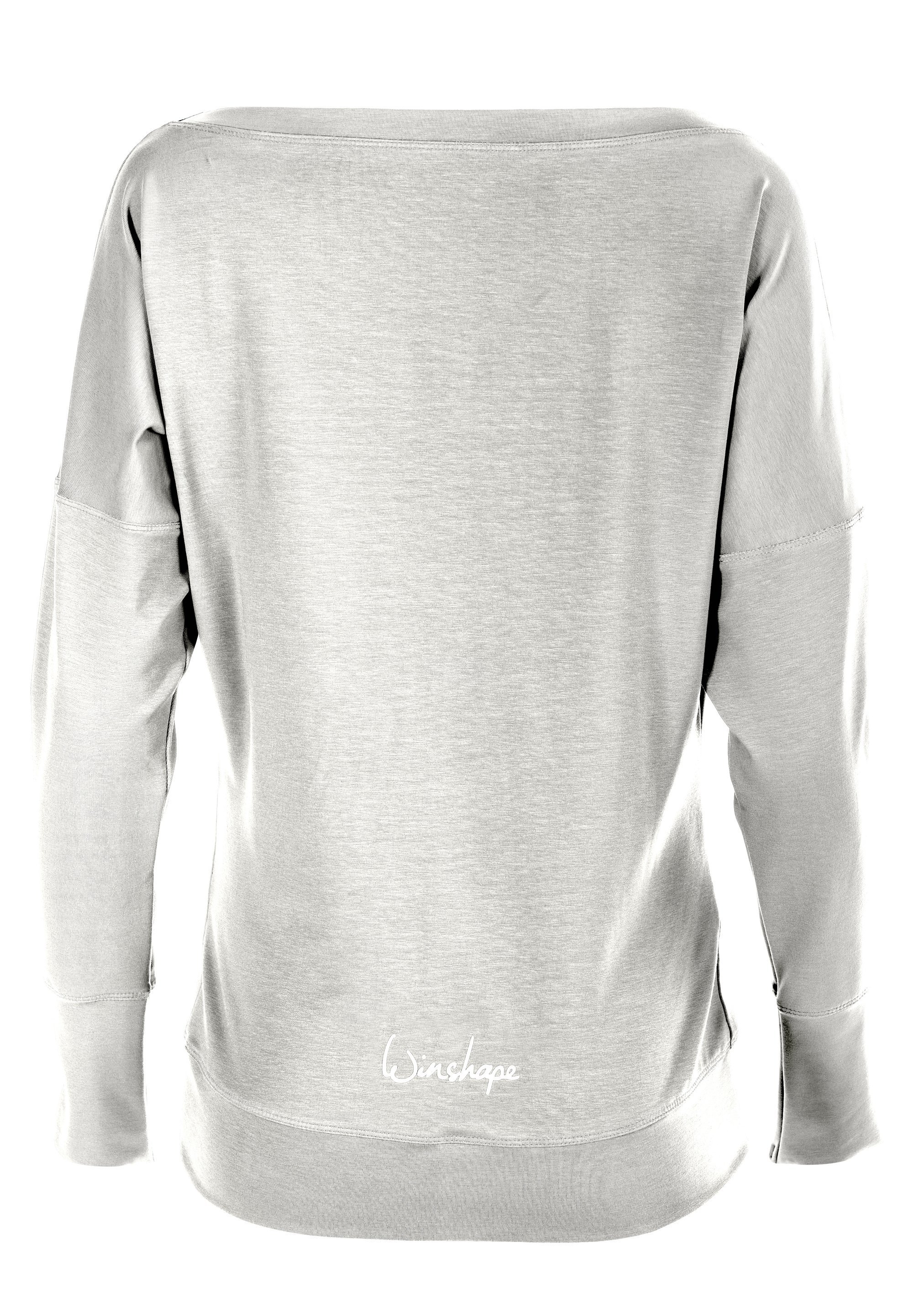 Winshape Longsleeve - Sweatshirt - grijs gemêleerd