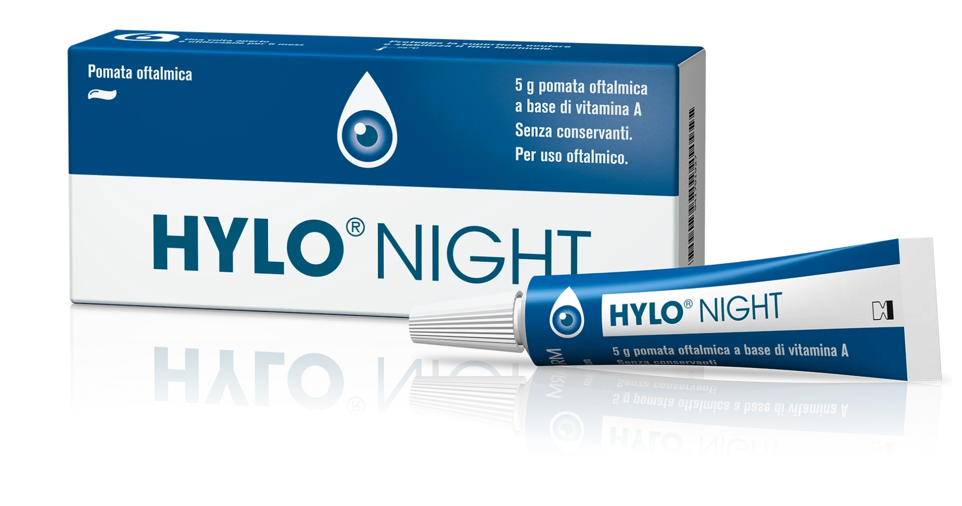 Crema hidratante de noche para el contorno de ojos URSAPHARM Hylo Night 5G