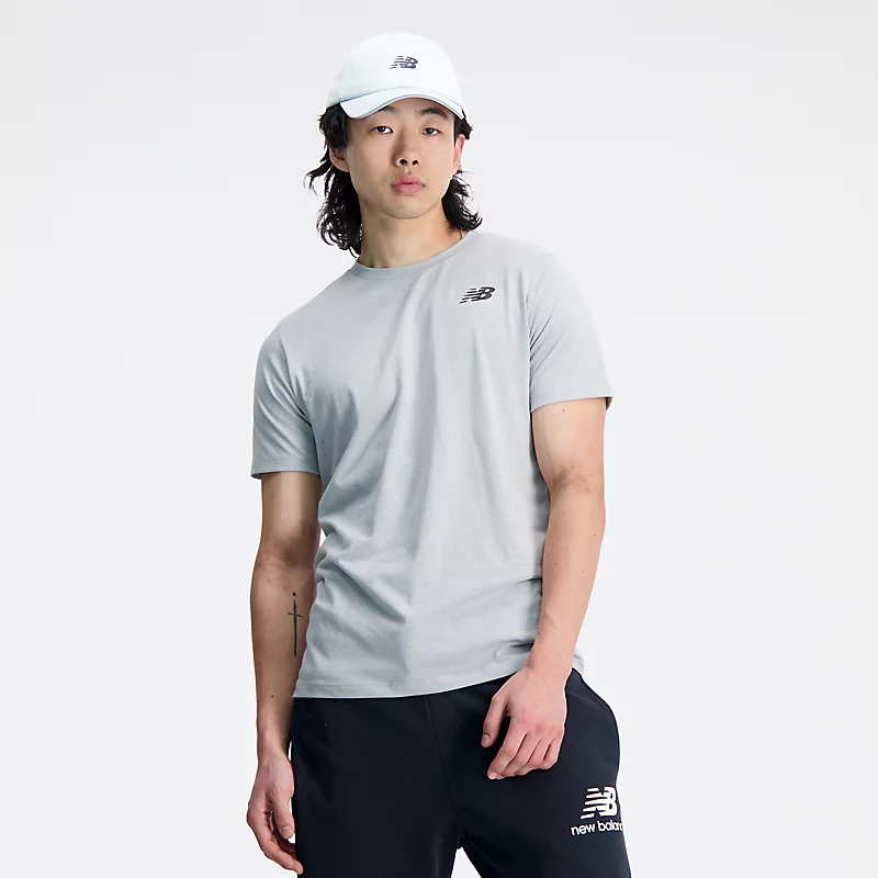 Ανδρικό T-Shirt Tenacity Heathertech - ΑΘΛΗΤΙΚΟ ΓΚΡΙ ΧΕΑΘΕΡ