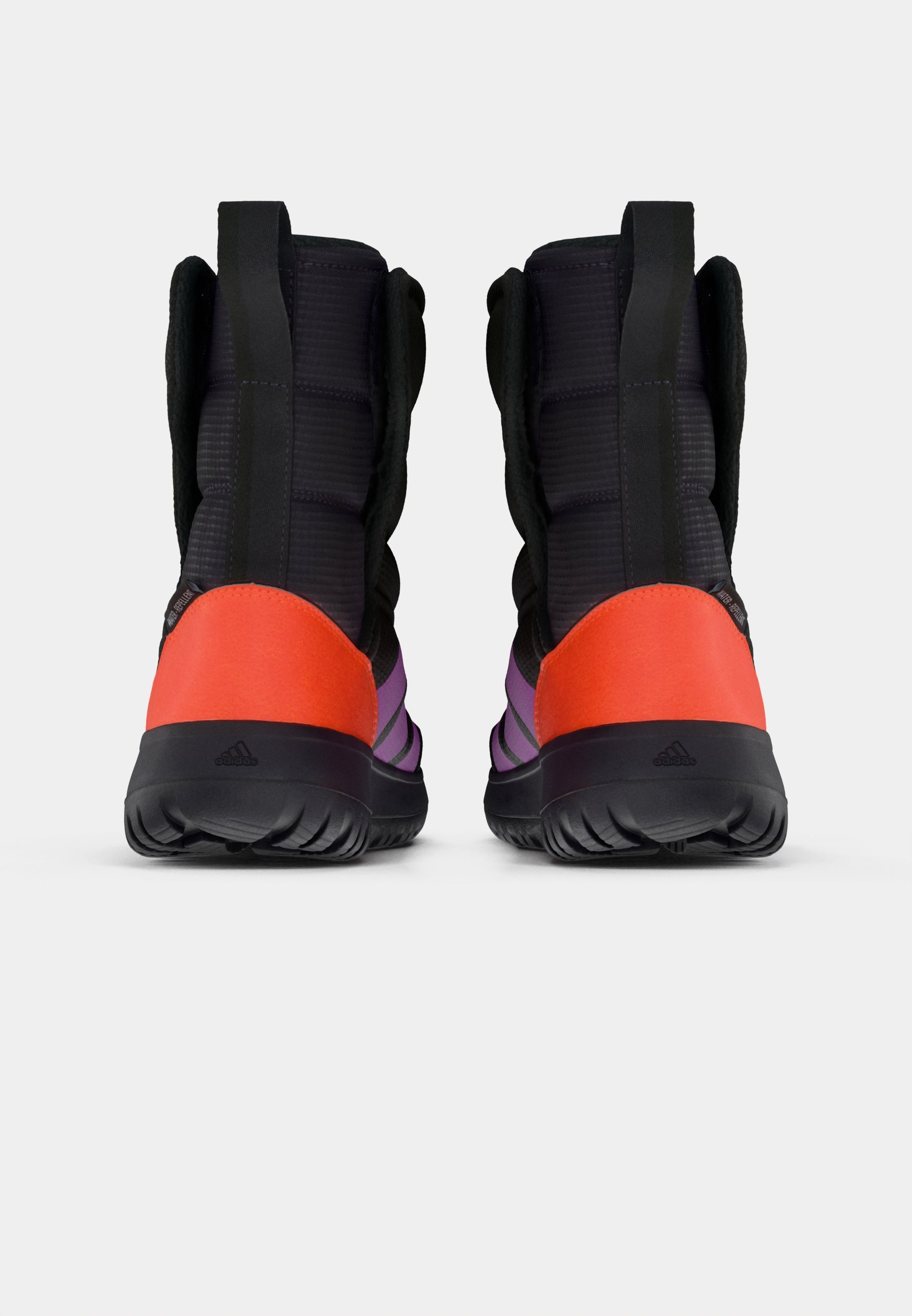 adidas Performance WINTERPLAY C UNISEX - Winterlaarzen - core black/purple burst/impact orange