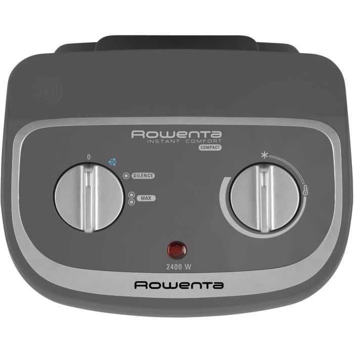 ROWENTA Instant Comfort Compact, Chauffage soufflant, Chauffage d’appoint, Silencieux, Compact, Rangement facile SO2330F2