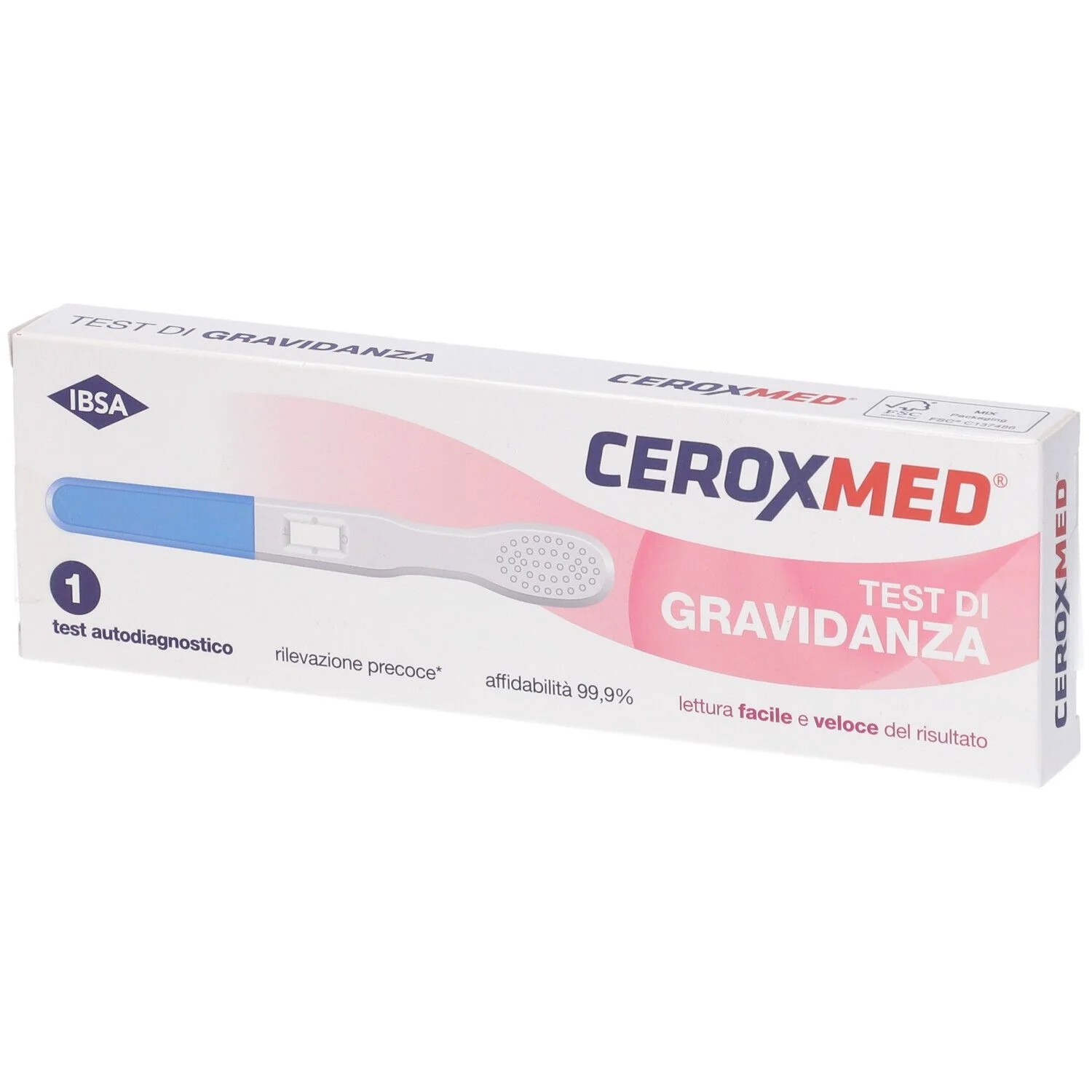 CEROXMED Ceroxmed zwangerschapstest 1 stuk.