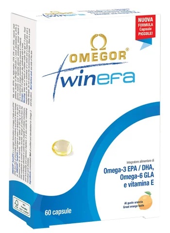 OMEGOR Omegor Twinefa Complément alimentaire Oméga 3 pour les articulations et les os 60 gélules