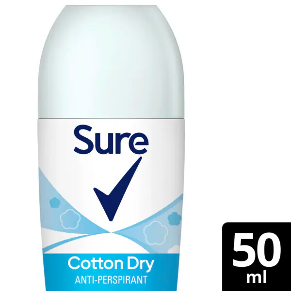 Sure Cotton roll-on suchý 50ml