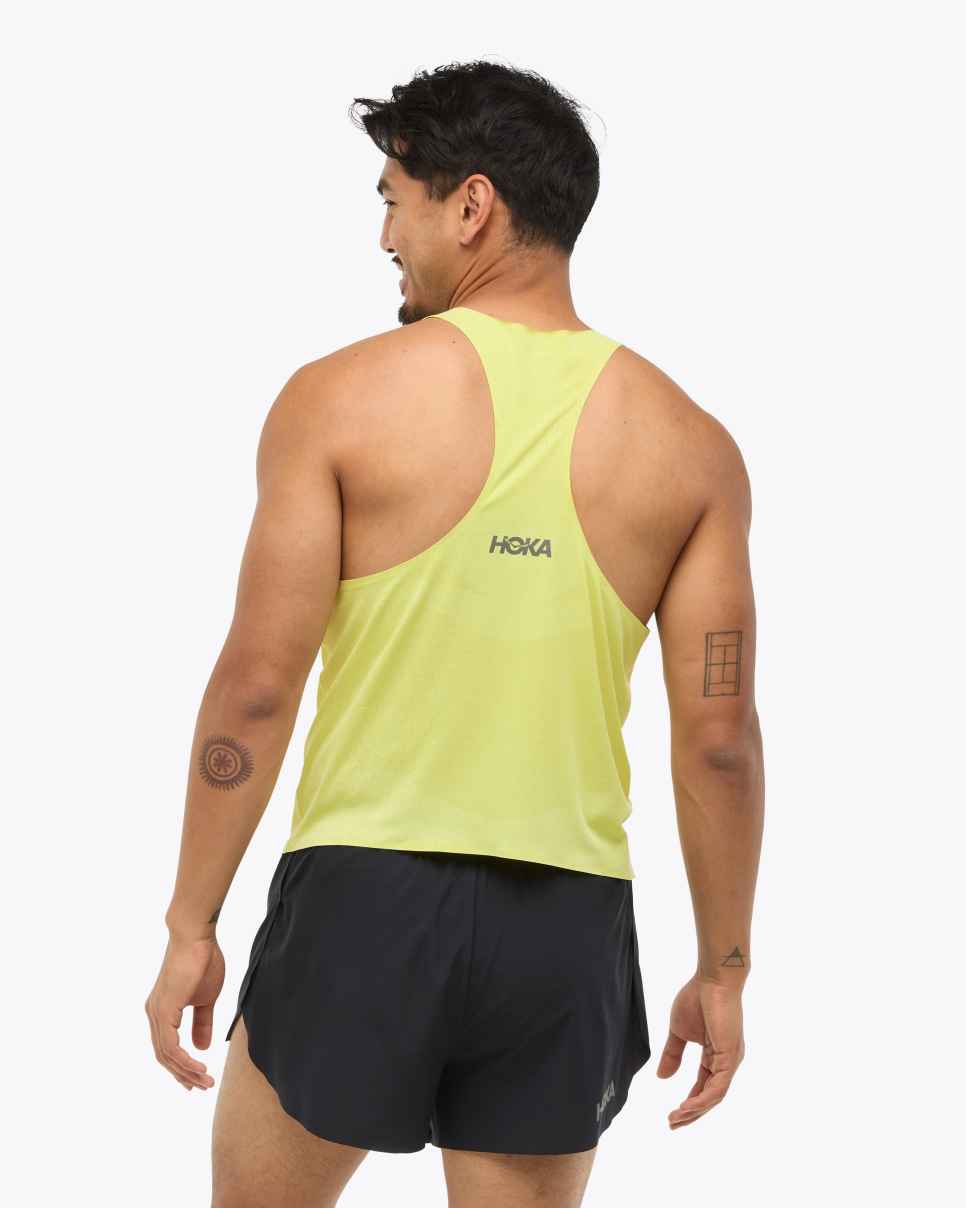 HOKA Race Day Singlet Hoka Citrus