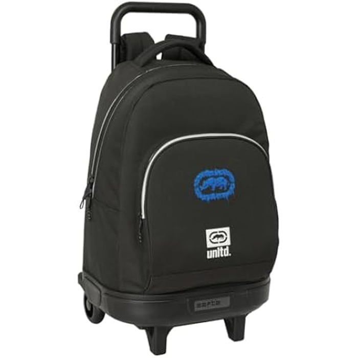Mochila com rodinhas - SAFTA - ECKO UNLTD. - Compacta - Removível - Preta