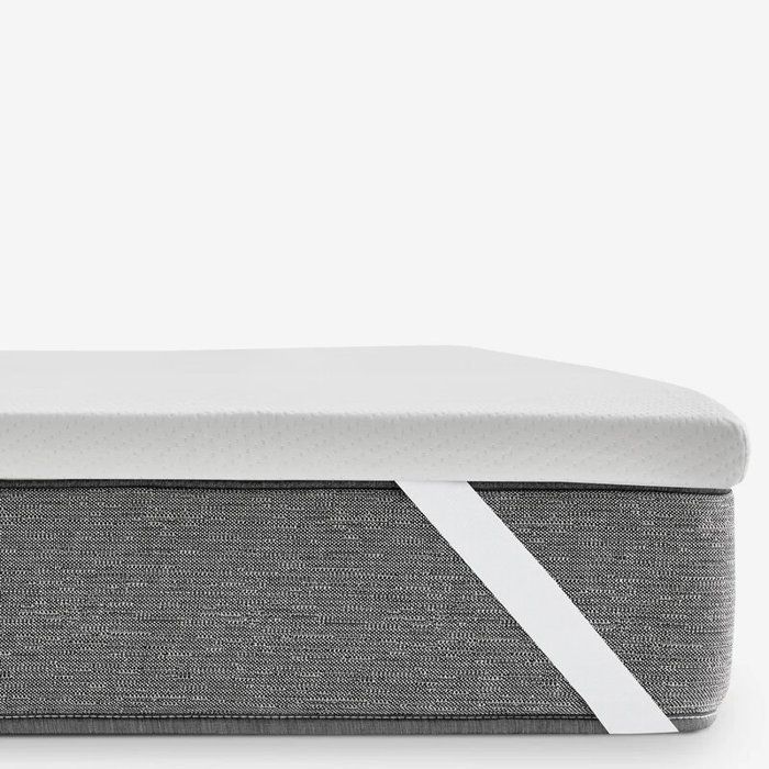 Viscoelastic Aloe Vera Mattress Topper - PIKOLIN HOME - 160x200 cm - White - Dermoprotective - Breathable - Washable Cover