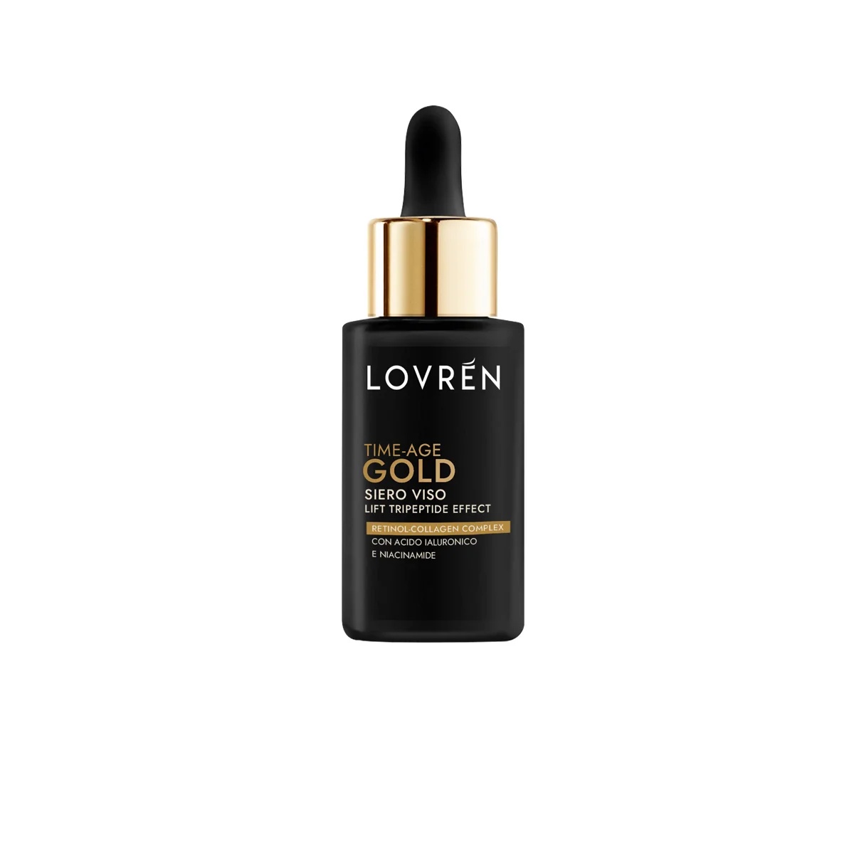 LOVREN Lovren Time Age Gold Lift Tripeptide Serum met Effect 30 ml Verhelderend en Liftend Serum
