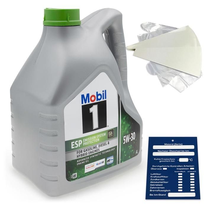 Aceite Mobil 1 Esp 5W30 de 4 litros MB 229.31 ExxonMobil