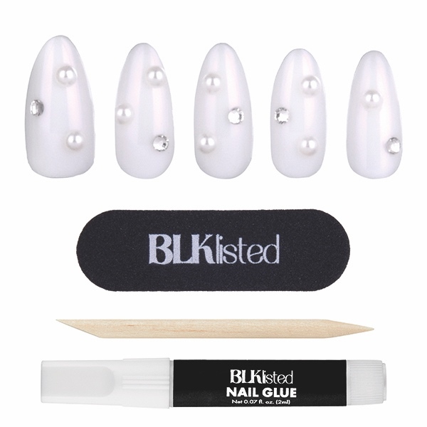 Akrylové nehty BLKListed Instant, Iced Out