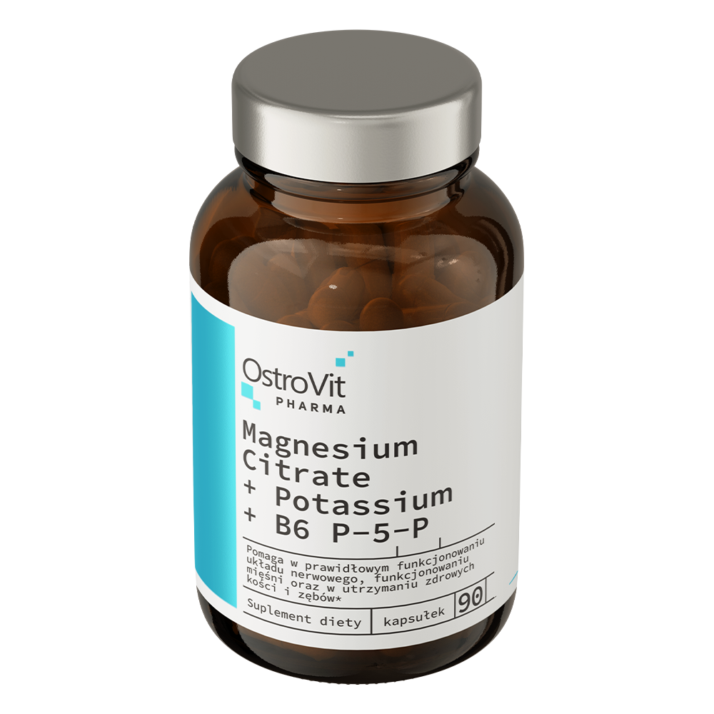 OstroVit Magnesiumcitrat + Kalium + B6 P-5-P