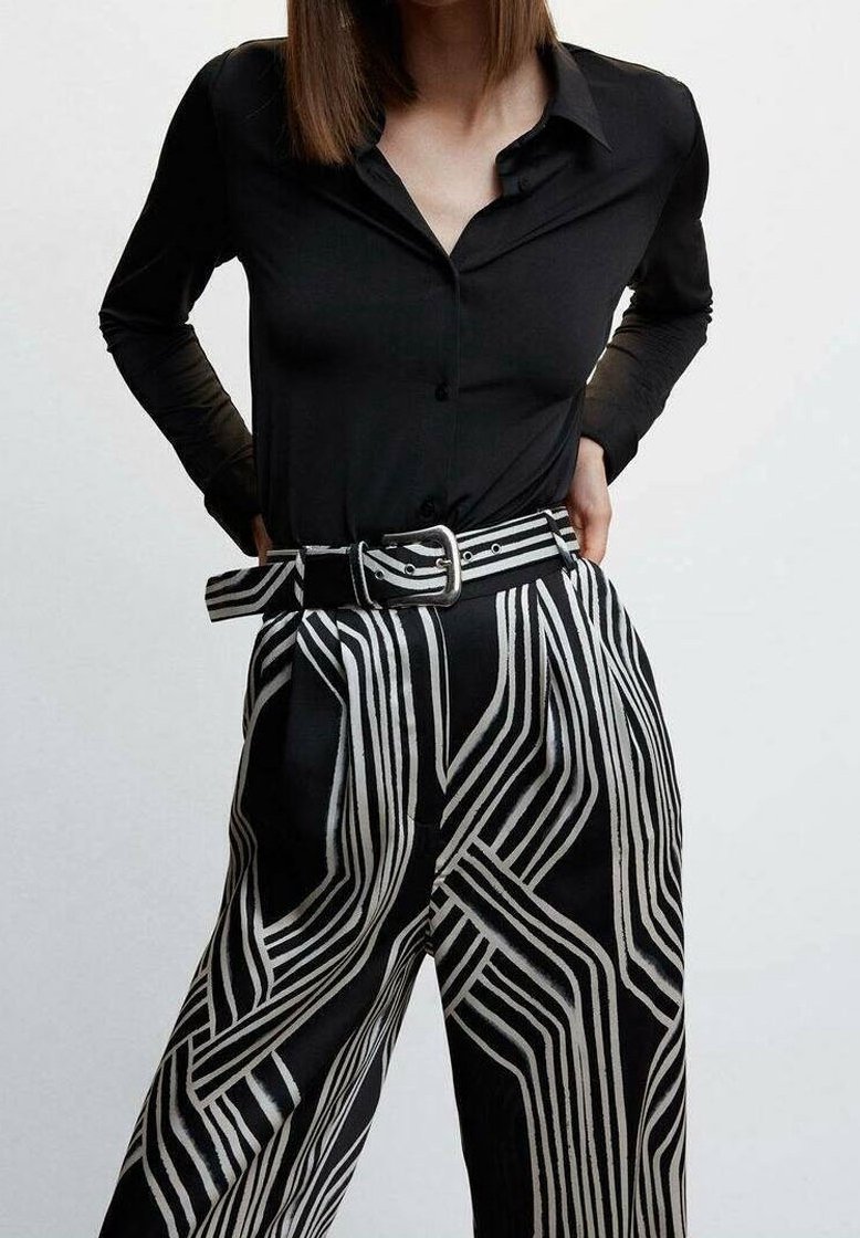 Pantaloni Mango - neri
