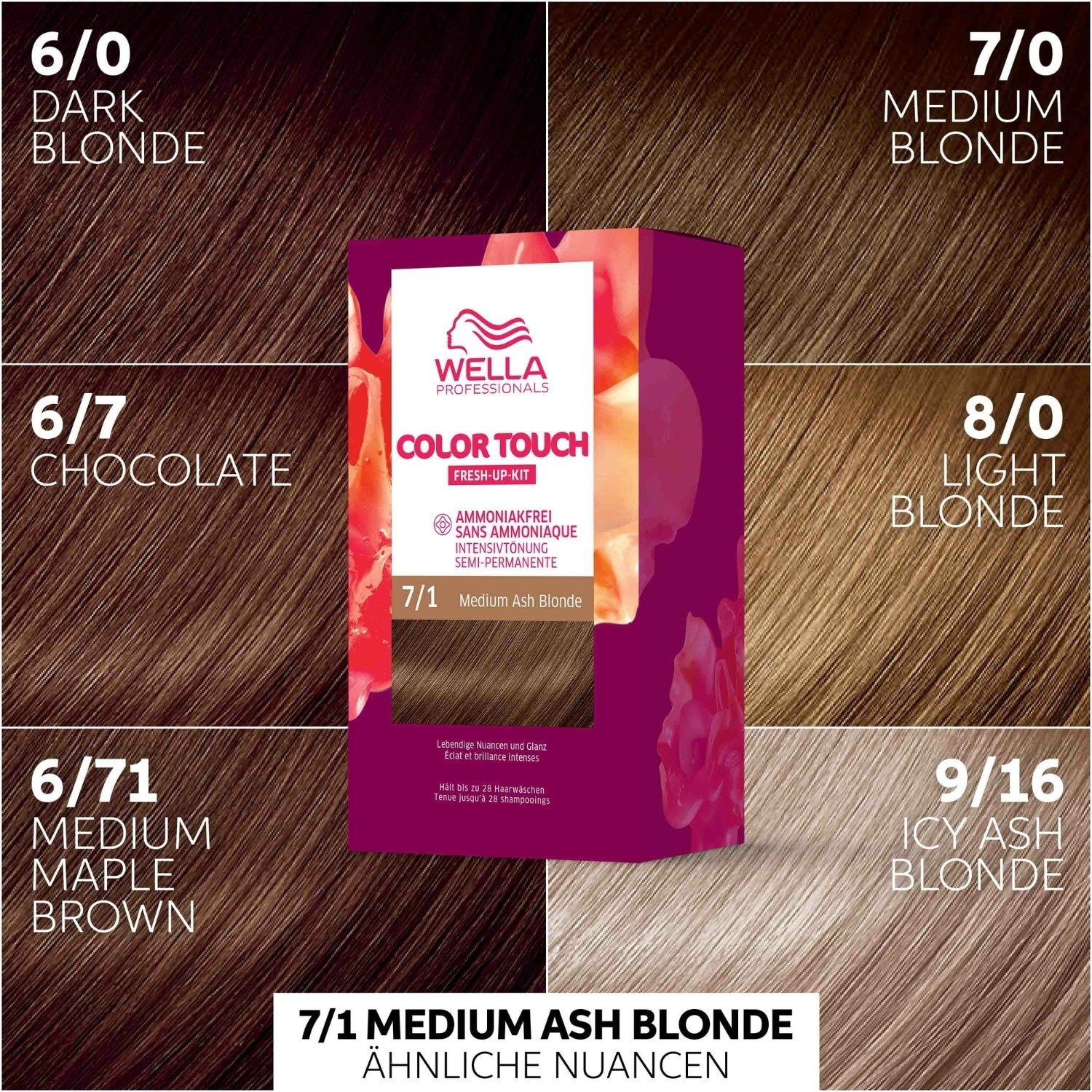 „Wella Professionals“ plaukų spalvos atnaujinimo rinkinys – 130 ml