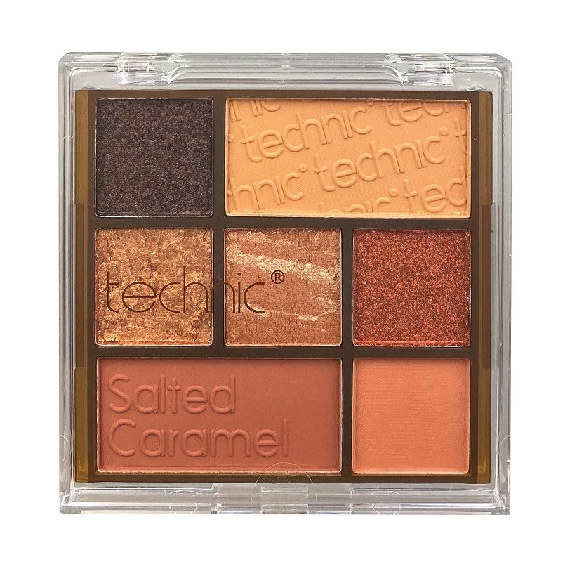 Paleta sjenila za oči Salted Caramel i prešani pigmenti Palete sjenila za oči i šminka