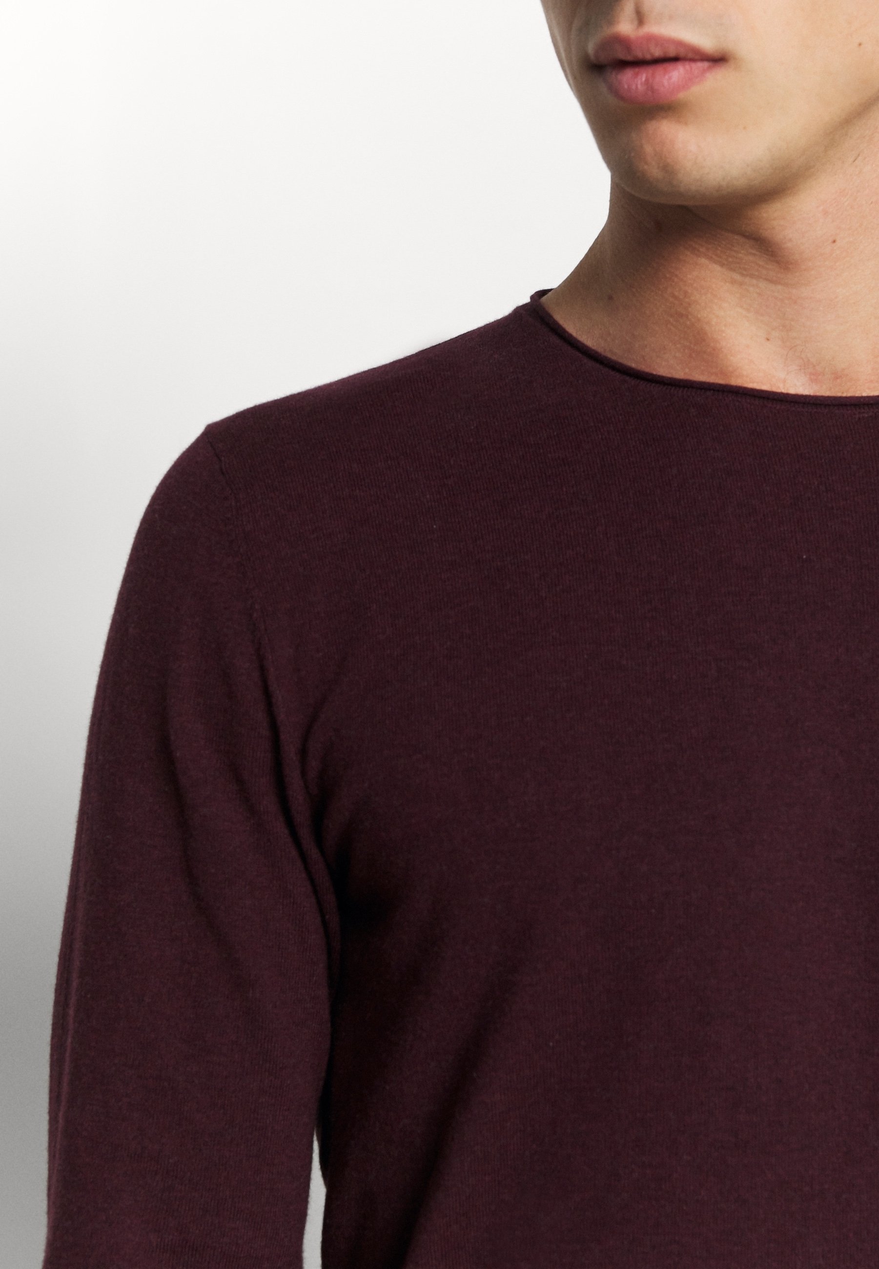 Selected Homme Genser - bordeaux