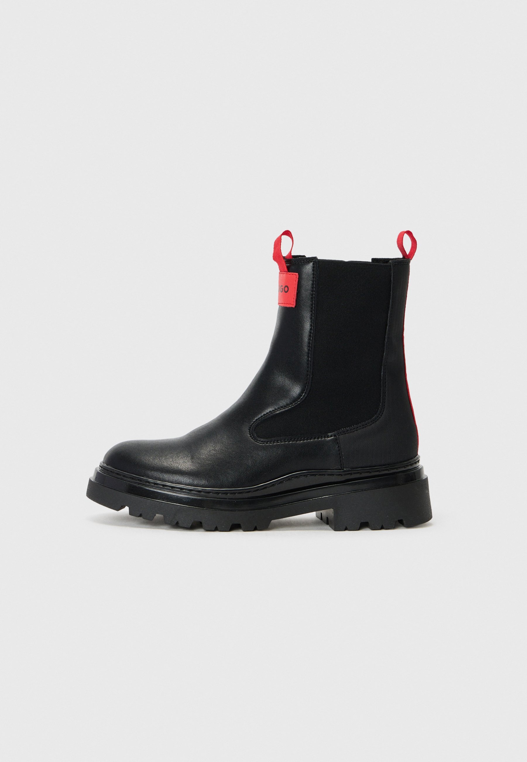 HUGO Kids EXCLUSIEF - Klassieke enkellaarsjes - zwart