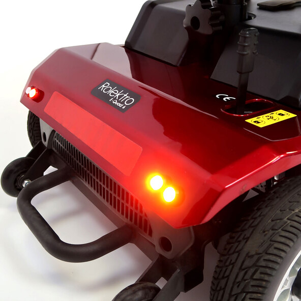 Seniorenmobil E-Quad 6 V.3 gebruikt lithium-accu's.