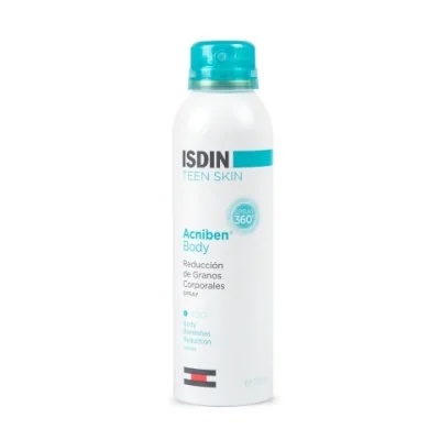 ISDIN Acniben Anti-Akne-Körperspray für fettige Haut 151,5 ml