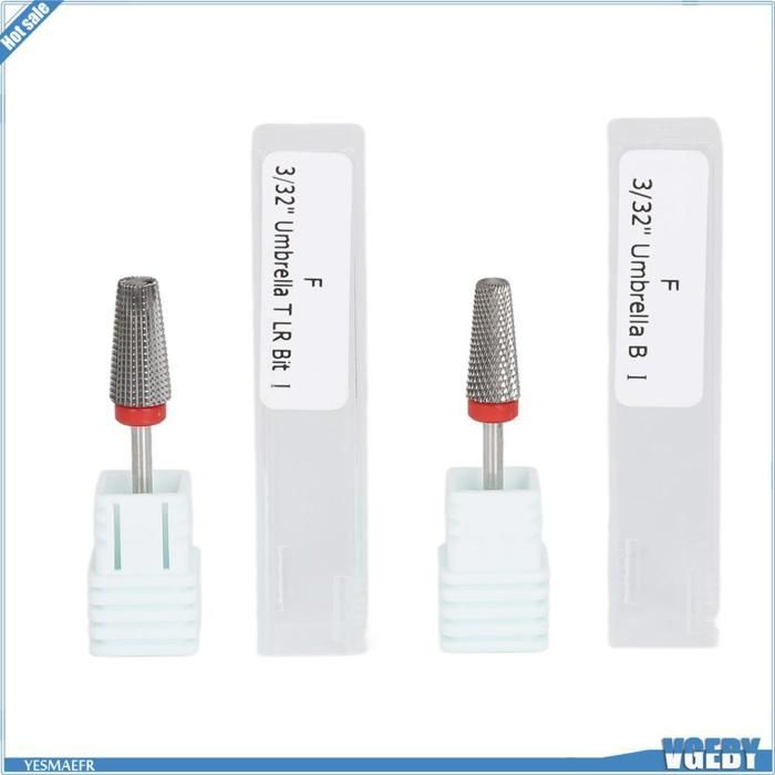 Brocas para manicura Ashata, brocas para decoración de uñas, brocas de carburo de tungsteno para manicura de belleza.