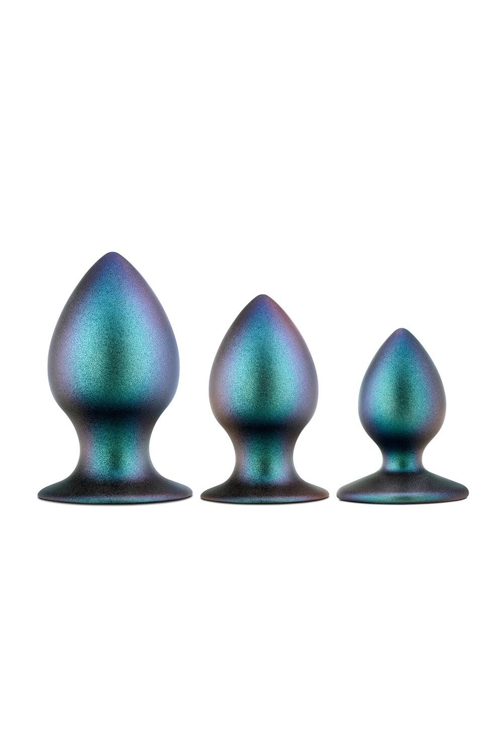 Blush Anal Adventure Matrix Metaverse Plug Kit Dark Millenia